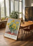 Monet-sunflowers