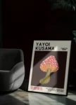 Yayoi-Kusama-Red-Mushroom