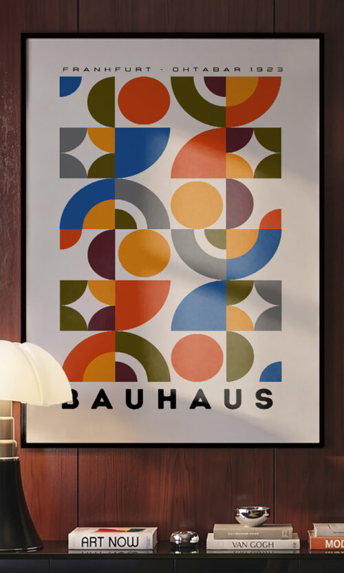 Colorful Geometric Bauhaus
