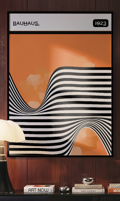 Orange Bauhaus